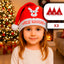 Gorro Navideño Feliz Navidad con Aplique 3D para Adultos Reno Papá Noel GNRP01