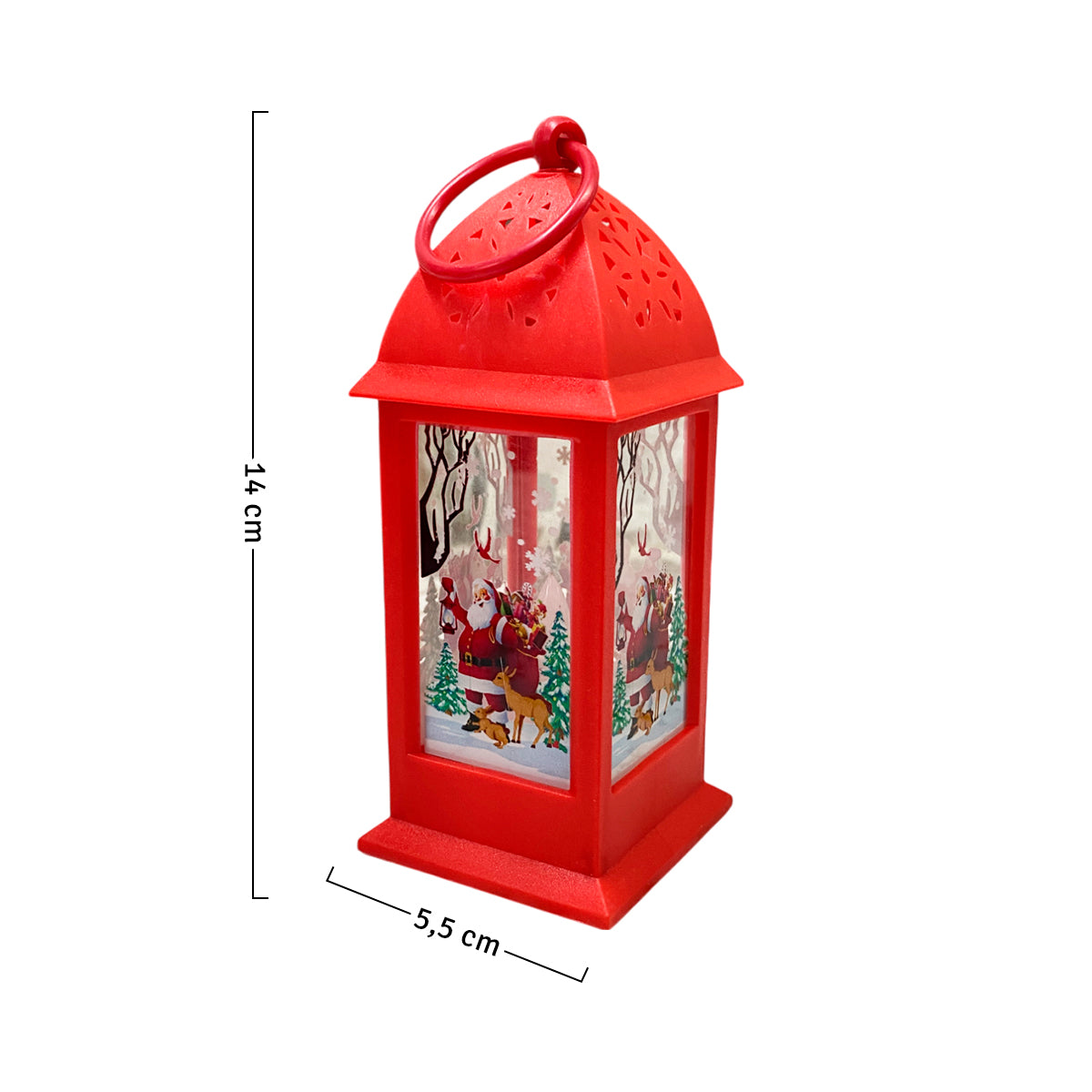 Farol Navideño Luz Micro LED Navidad FANM01