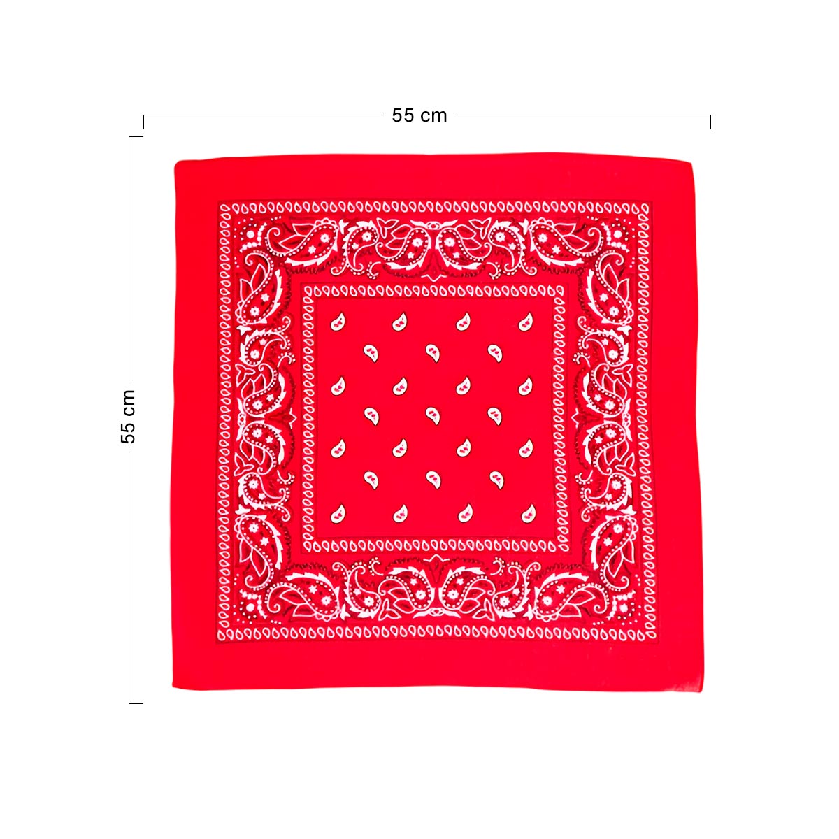 Pañoleta Bandana Estampada x12 3426-1