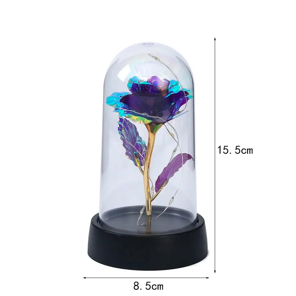 Flor Eterna Micro LED Decorativa Lámpara Mesa De Noche RSBL01