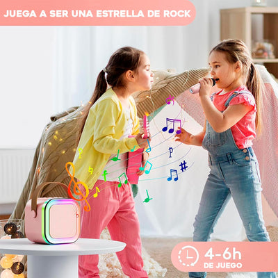 Kit De Karaoke Parlante Mágico + Micrófono Inalámbrico K12