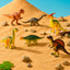 Set Dinosaurios Juguete Realistas x6 Figuras Medianas para Niños y Colección AT156
