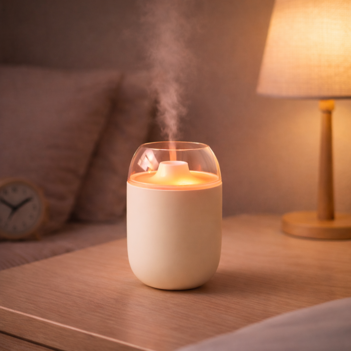 Mini Humidificador Portátil RGB de Escritorio con Vapor Rítmico USB HQ-05