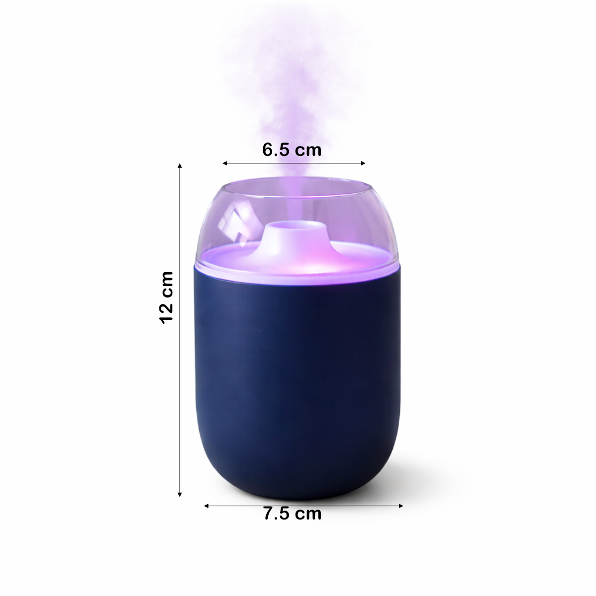 Mini Humidificador Portátil RGB de Escritorio con Vapor Rítmico USB HQ-05