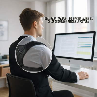 Corrector de Postura Ajustable Unisex para Espalda y Hombros YH-88