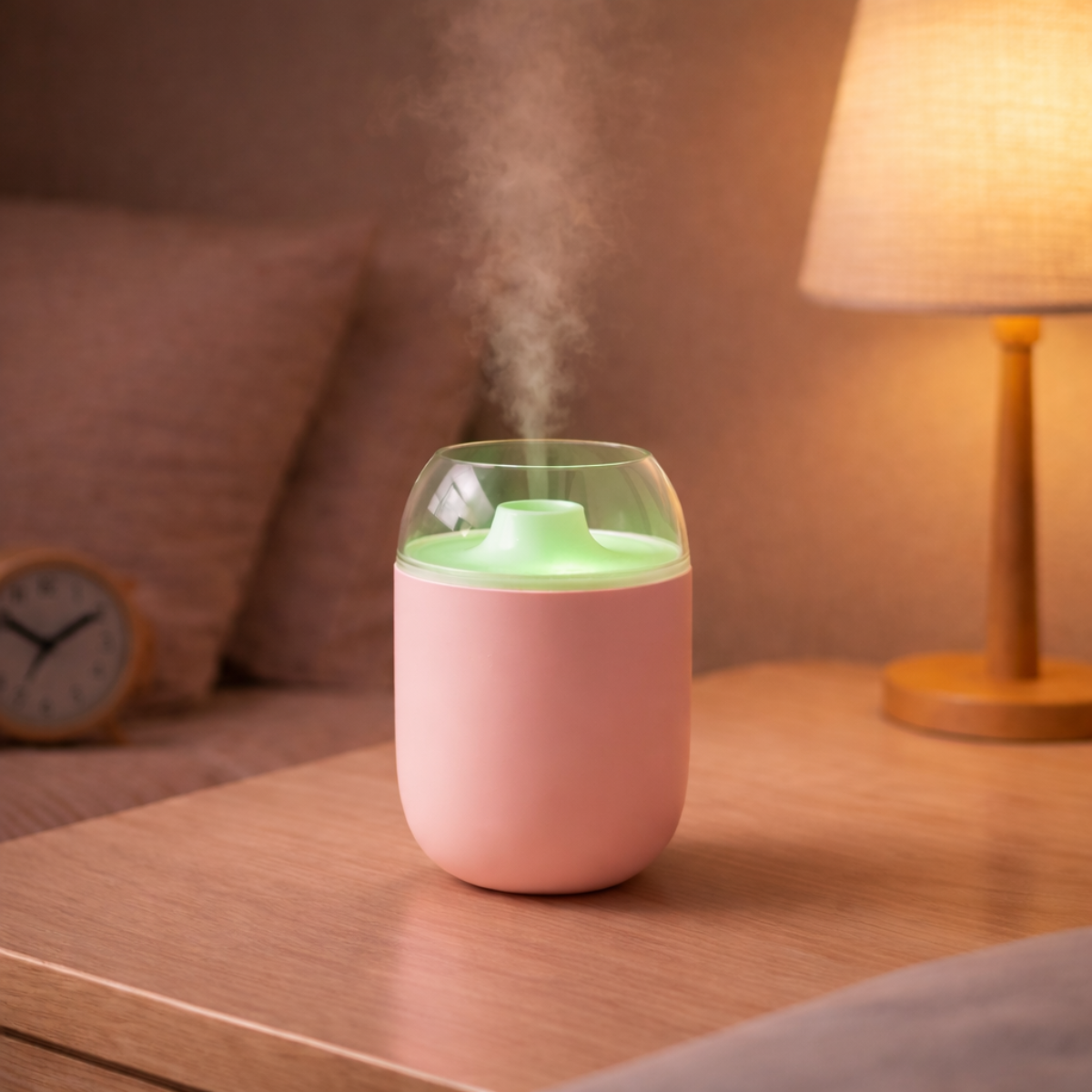 Mini Humidificador Portátil RGB de Escritorio con Vapor Rítmico USB HQ-05