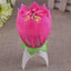 Vela Flor Mágica Cumpleaños Aniversarios Flor Decorativa A-1