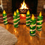 Extensión Velas Grandes 2 m Luces Navidad LED Decoración Hogar LZH18