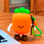 Monedero De Silicona Kawaii Comida Portaobjetos Colgante QBT133