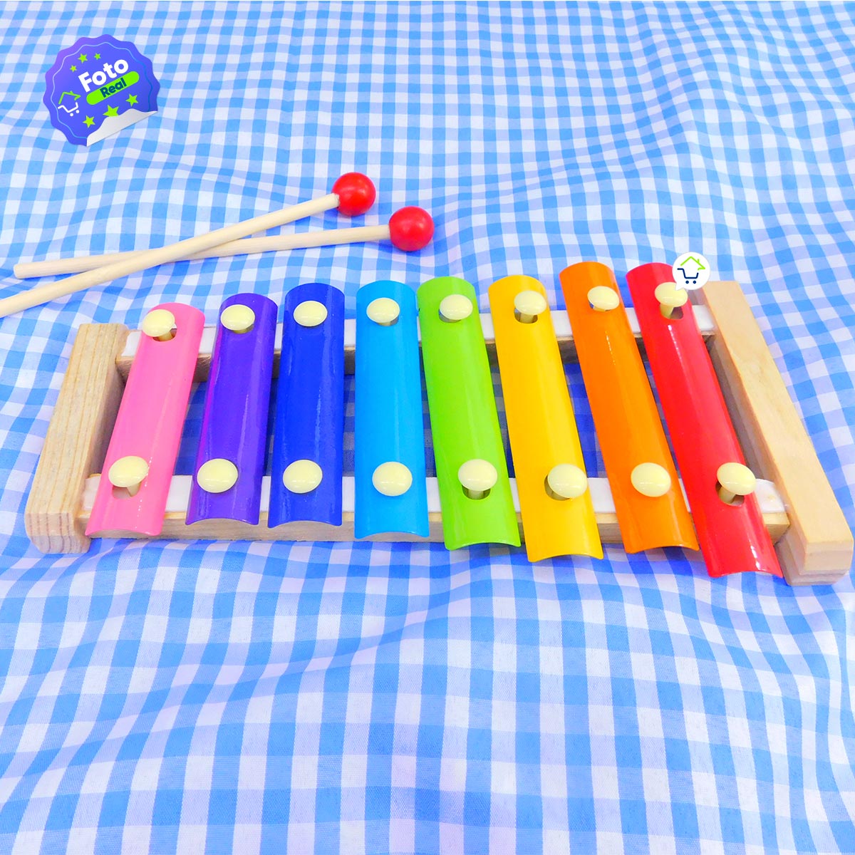 Xilófono Infantil 6 Tonos Marimba Musical Niños 321683