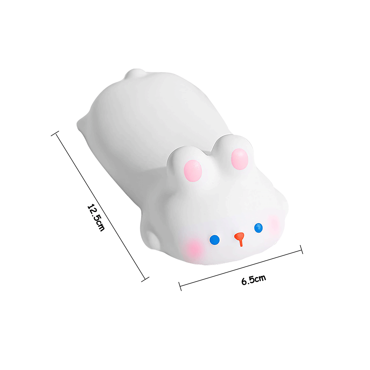 Reposa Muñeca Kawaii Antiestrés Soporte para Teclado y Mouse NET2405-045