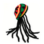 Sombrero Reggae con Rastas Negras Gorro Tejido Unisex Carnaval Halloween MA-110