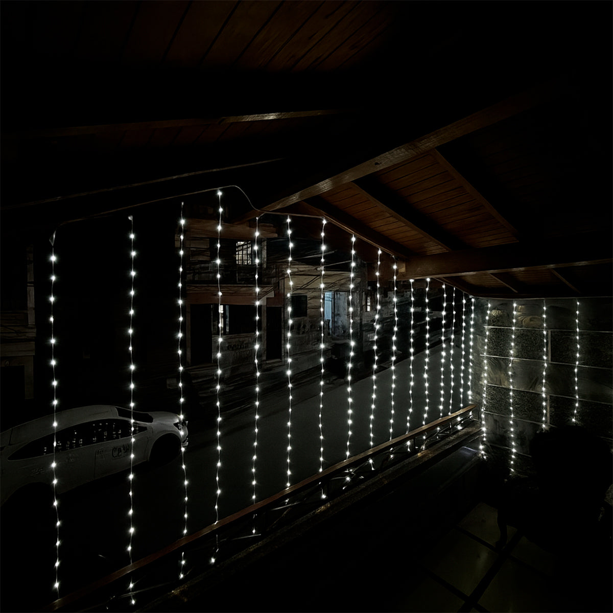 Cortina Luces LED Navidad 4x2M Decoración 1661