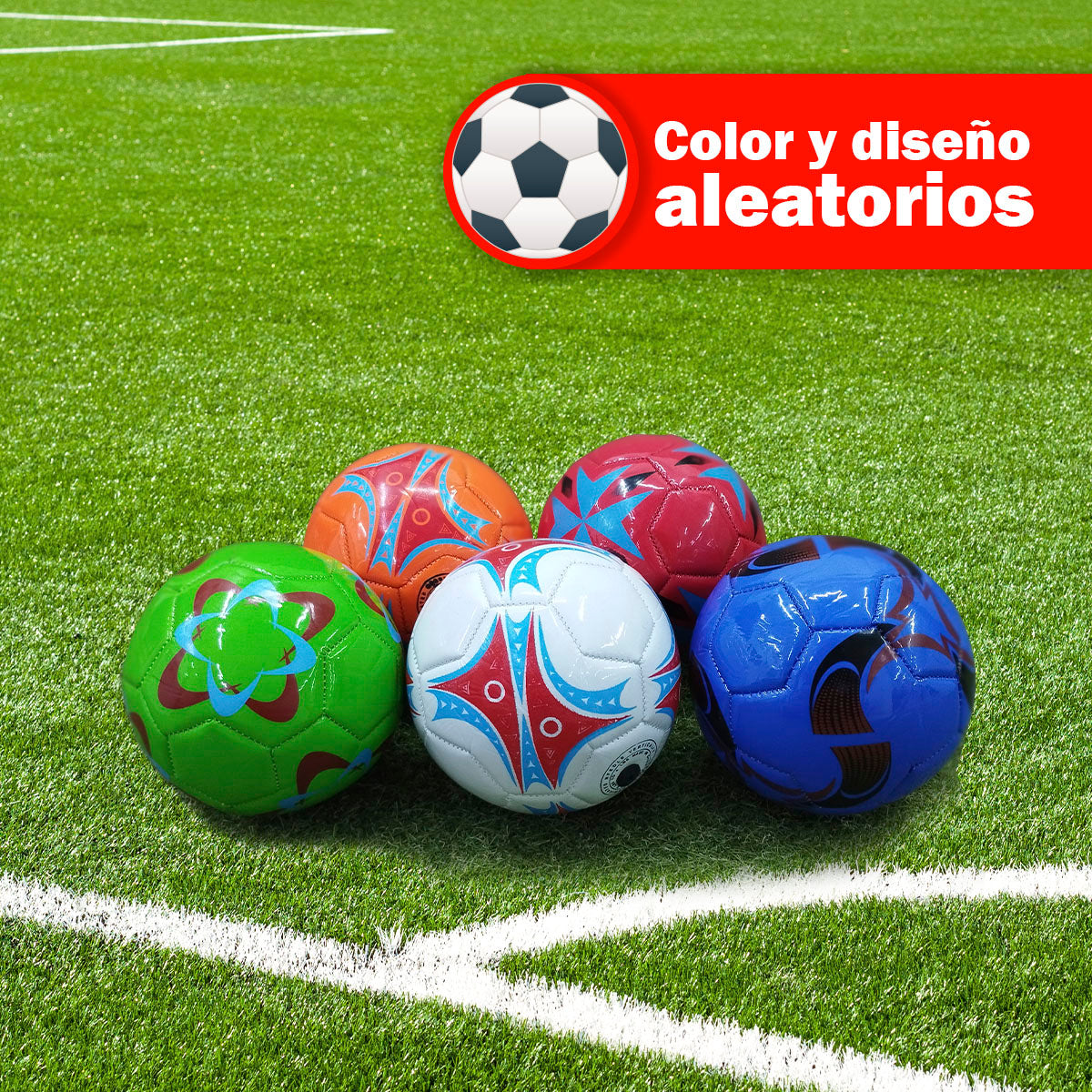 Balón Fútbol N°1 Mini Pelota Juguete Deporte Recreativo GMBOL-260