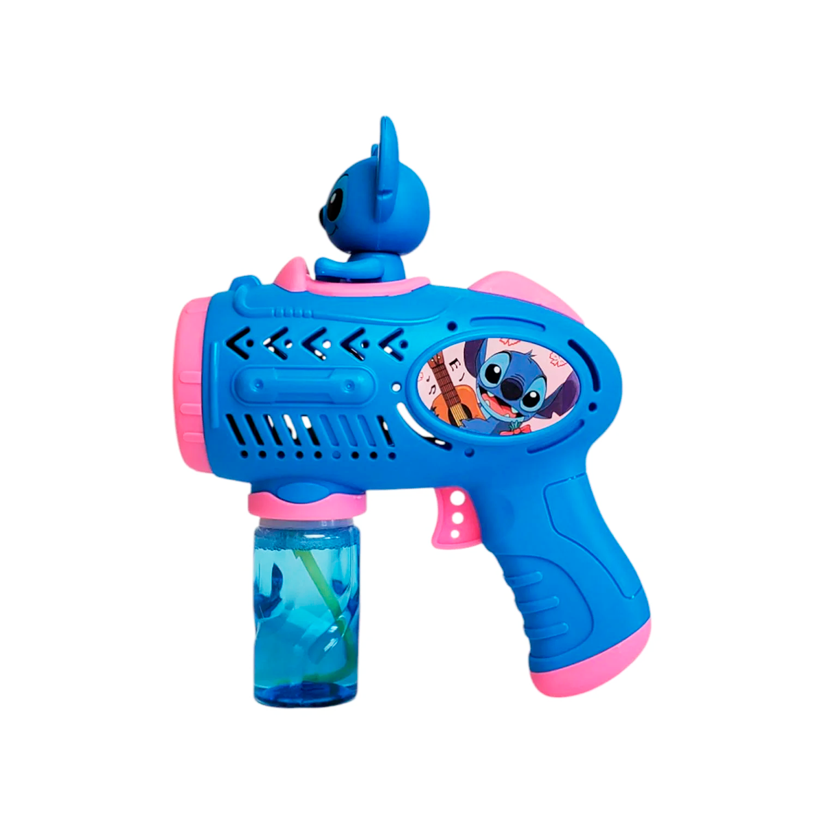 Pistola De Juguete Stitch Lanza Burbujas Automático Infantil Stich 6322