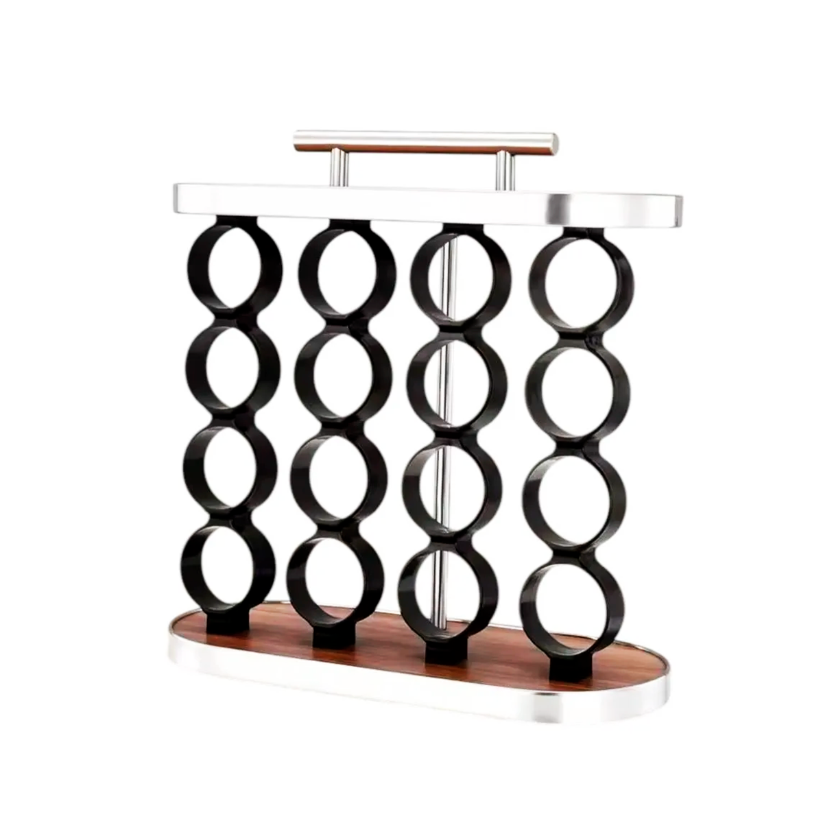 Especiero 16 Frascos Acero Inoxidable Organizador de Condimentos Condimentero X839