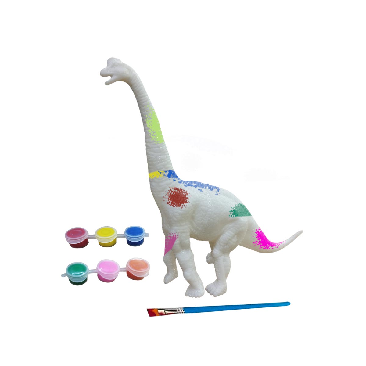 Juguete De Dinosaurio Para Pintar Didáctico QL- 303