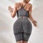 Conjunto Deportivo Mujer Short + Crop Top Push Up Gym Yoga Casual CDL02