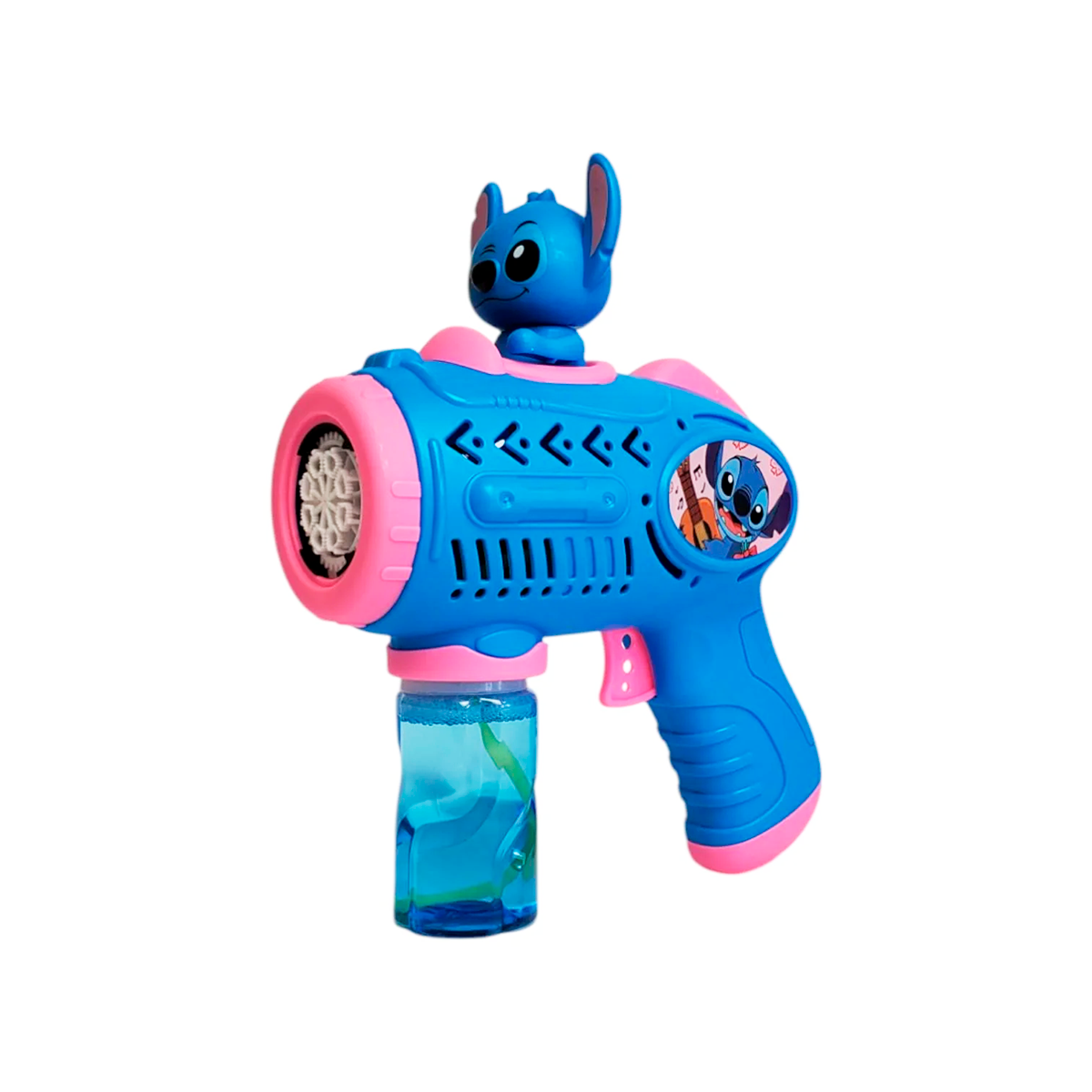 Pistola De Juguete Stitch Lanza Burbujas Automático Infantil Stich 6322