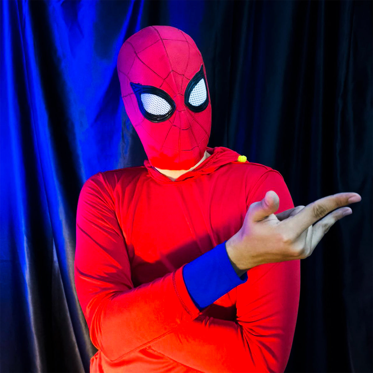 Máscara Spiderman Látex Realista Cosplay Halloween AT287-SL