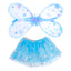 Disfraz Hada Copos De Nieve Alas y Tutú Niña Halloween OF-02022HN