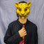 Máscara VIP Juego del Calamar Dorada Disfraz Halloween Fiesta Cosplay Unisex ATV01