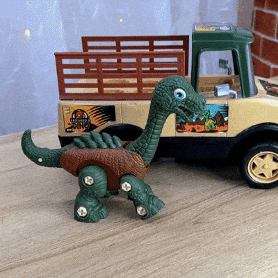 Camión con Sonido Dinosaurio Interactivo Juguete para Niños PF641