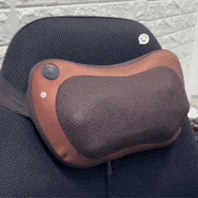 Masajeador Cojín Multifuncional Espalda + Lumbar + Cuello Portátil 802 –  Cómpralo en casa