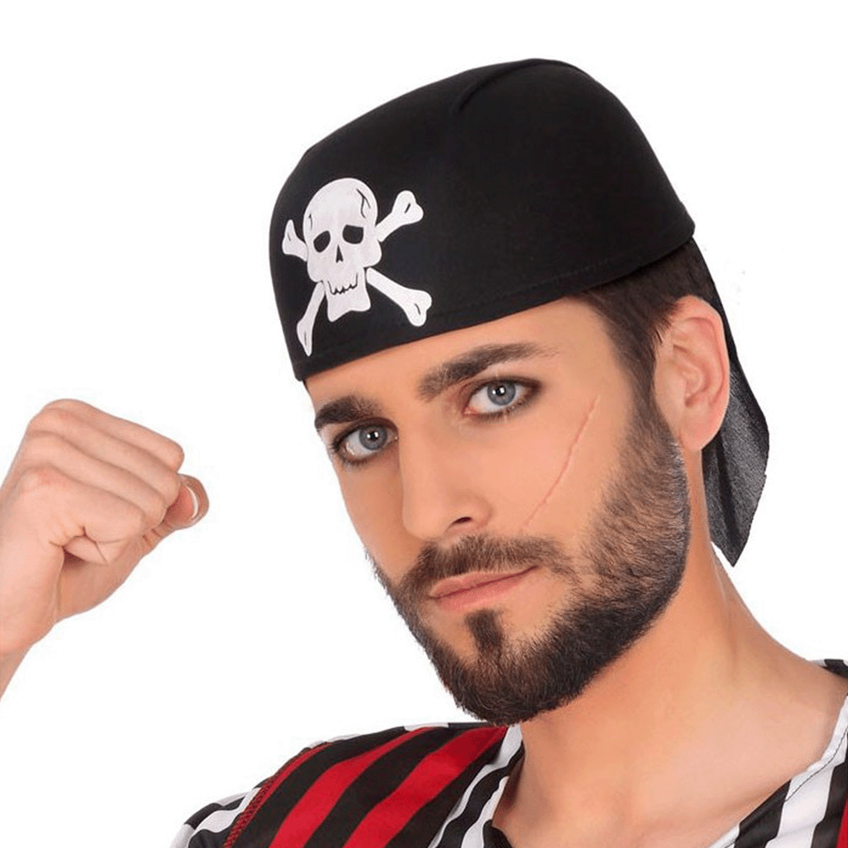 Sombrero Pirata Bandana Adulto Disfraz Halloween Fiesta KL102751