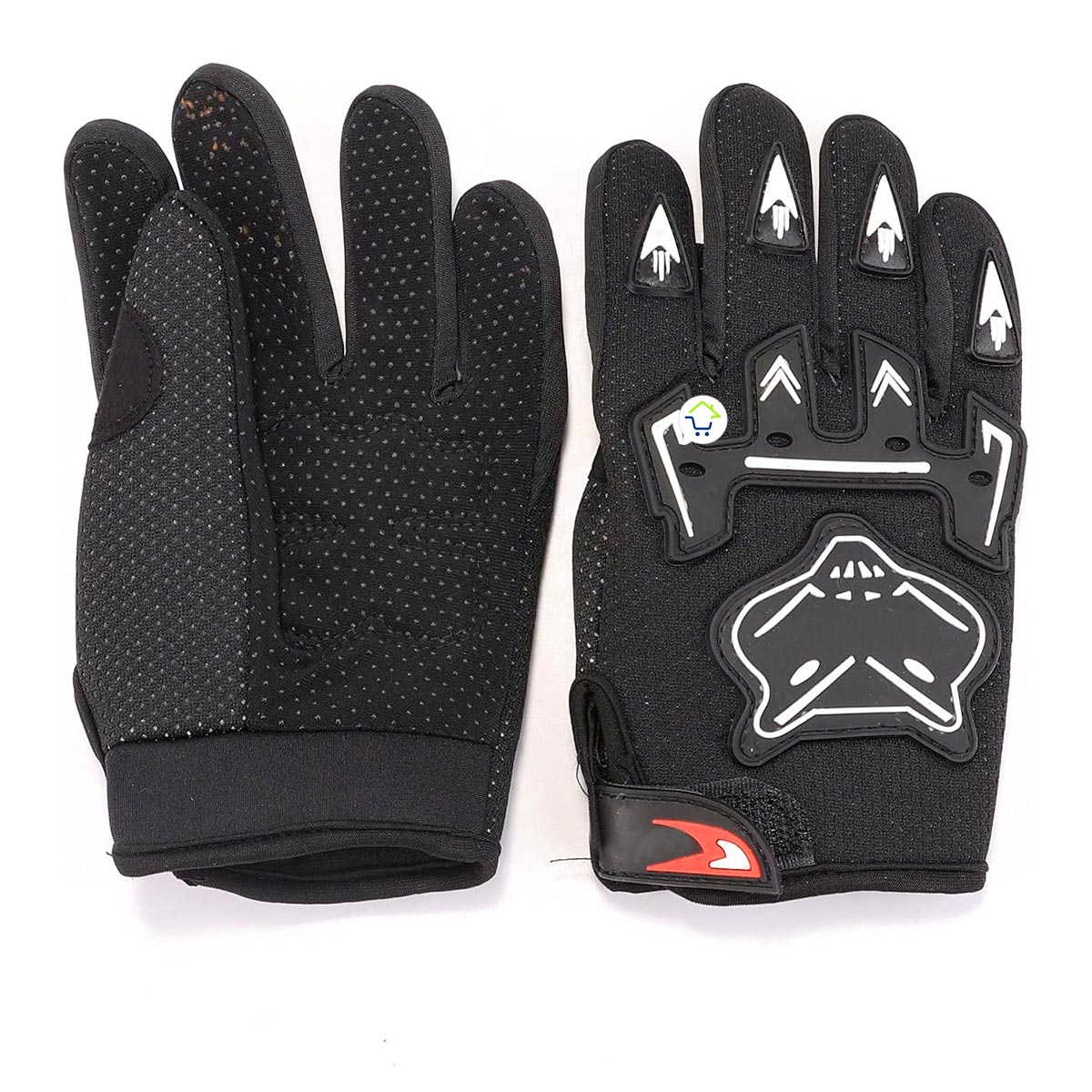 Guantes Moto Ciclismo Livianos Protección Nudillos Antideslizantes A02