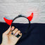 Diadema Diablita LED X3 Cuernos Rojos Luminosos KL-1027-5