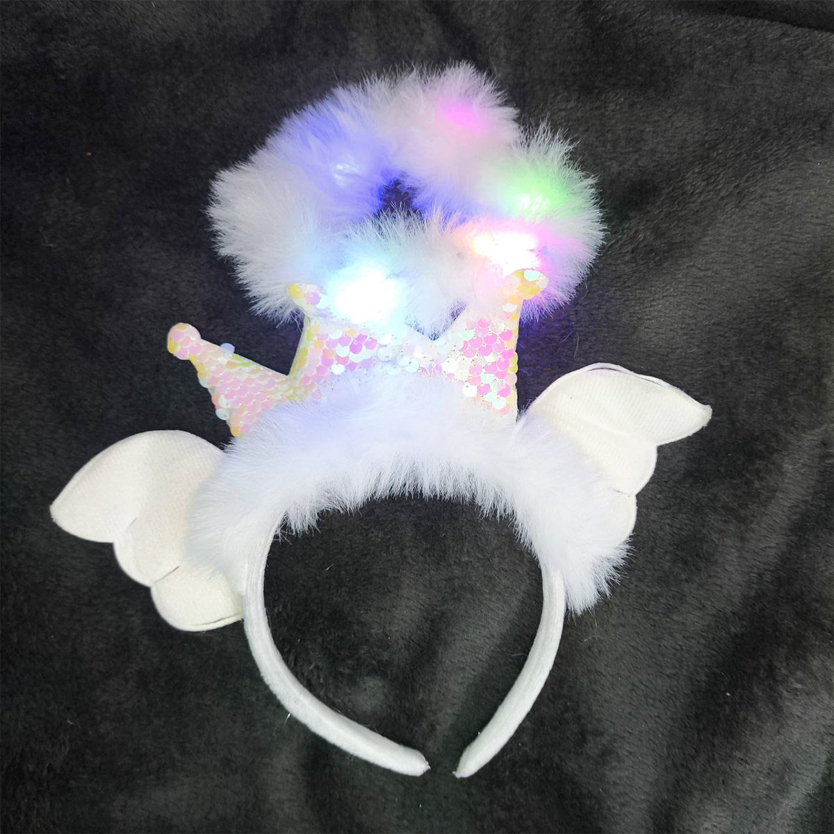 Diadema Princesa LED con Luces de Colores Halloween DPL-191