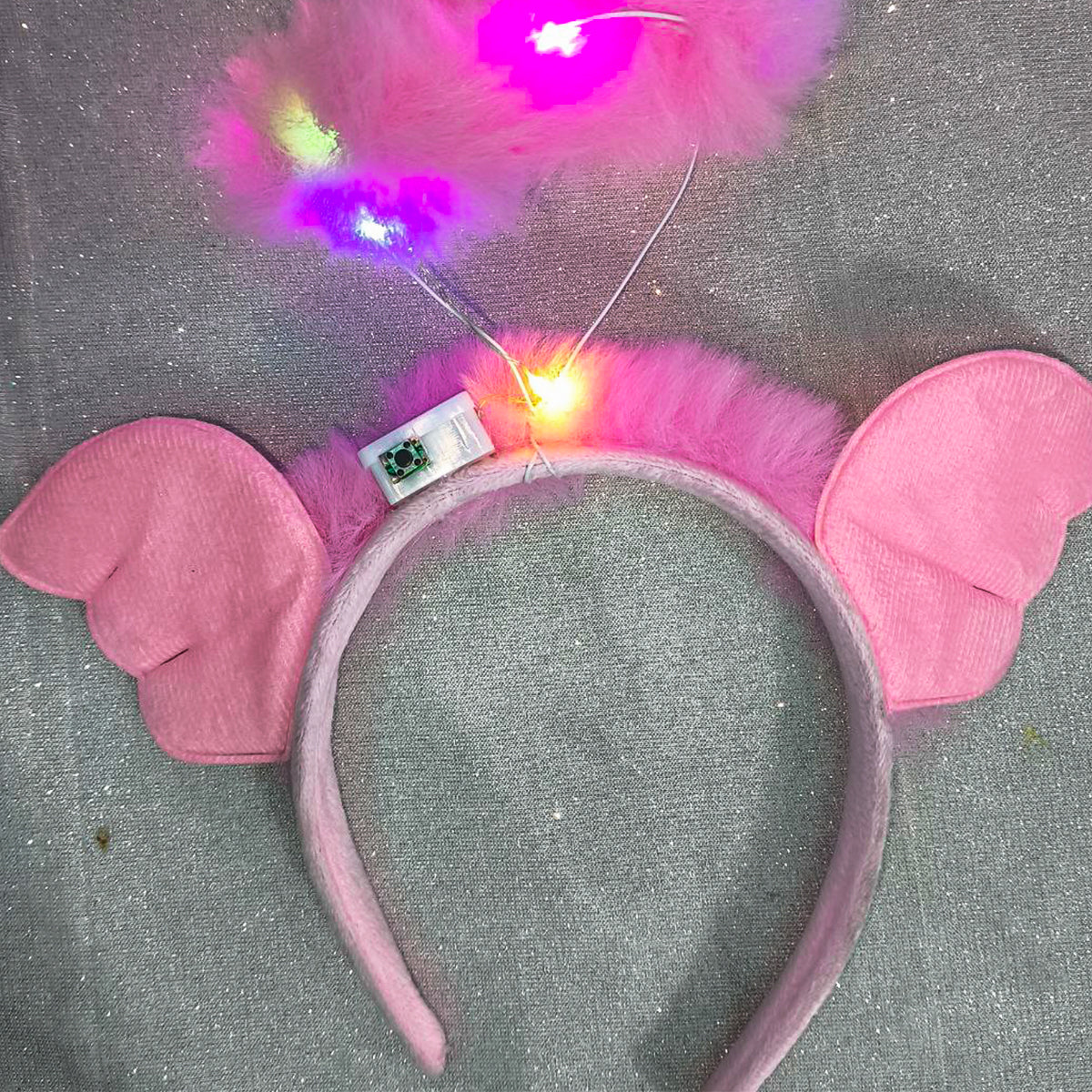 Diadema de Ángel con Luces LED Alas y Aureola DAUL-231