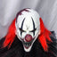 Máscara Payaso Asesino Terror Realista Halloween MA-134