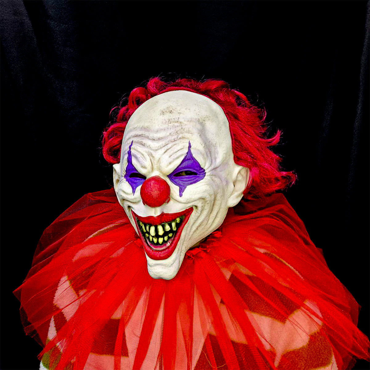 Máscara Payaso Terrorífico Realista Látex Halloween MA-130