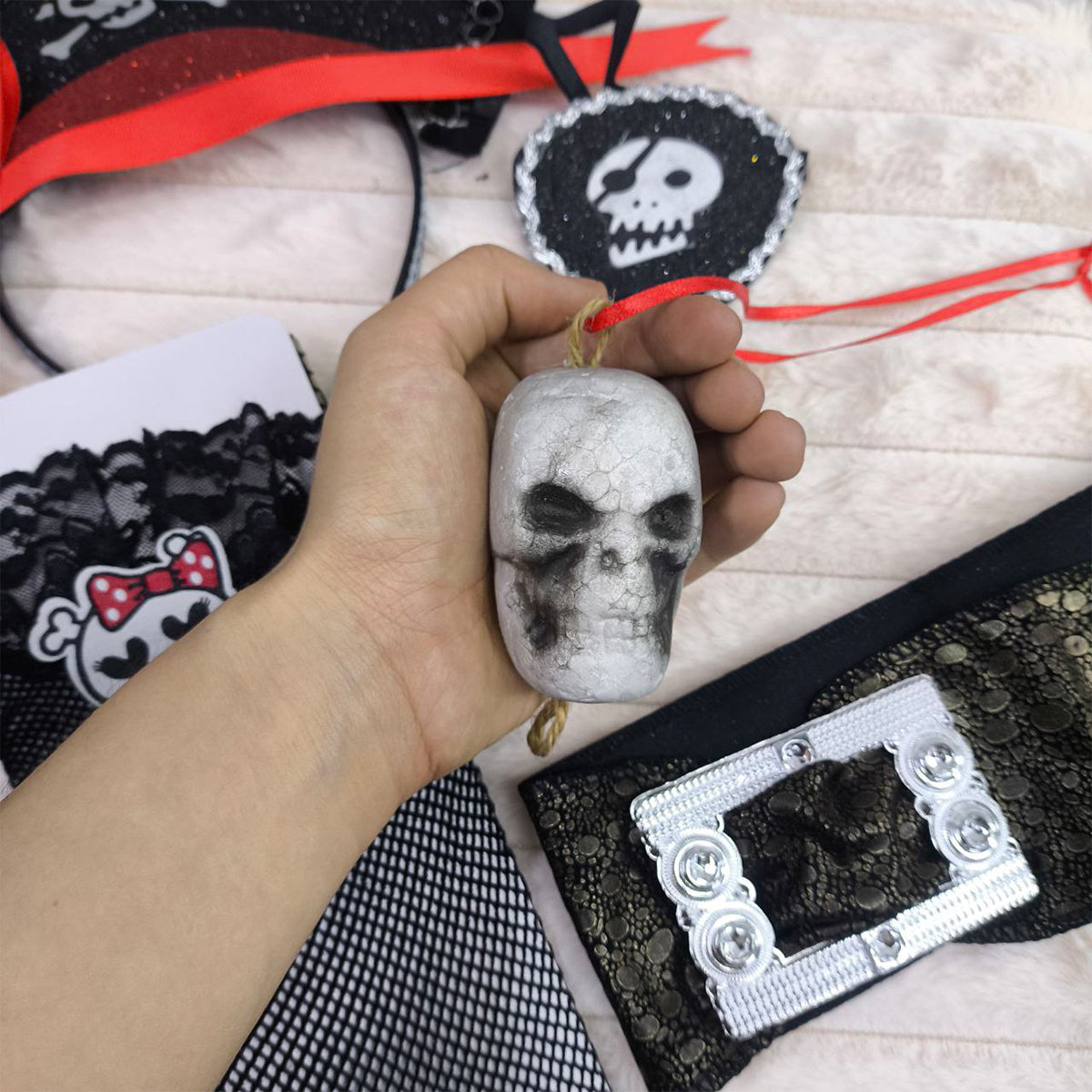 Kit Pirata Diadema Disfraz Halloween Sexy TC000348