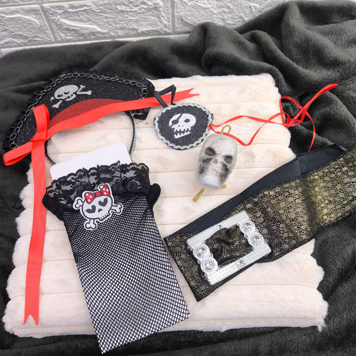 Kit Pirata Diadema Disfraz Halloween Sexy TC000348