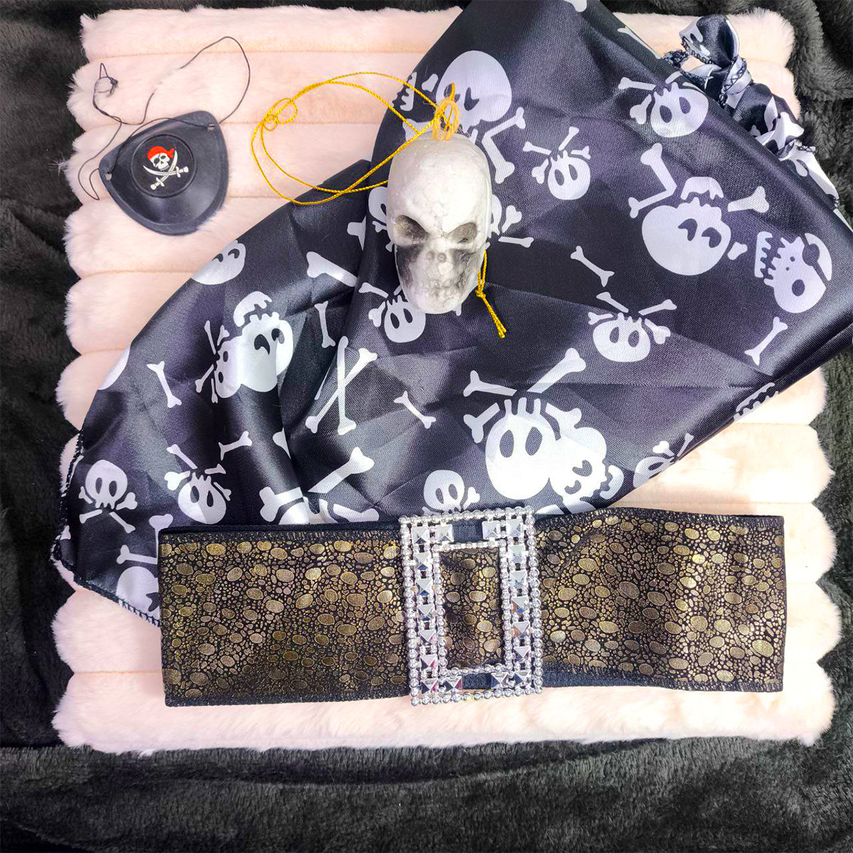 Kit Pirata Clásico Pañoleta Halloween Fiestas Temáticas KL1027-51