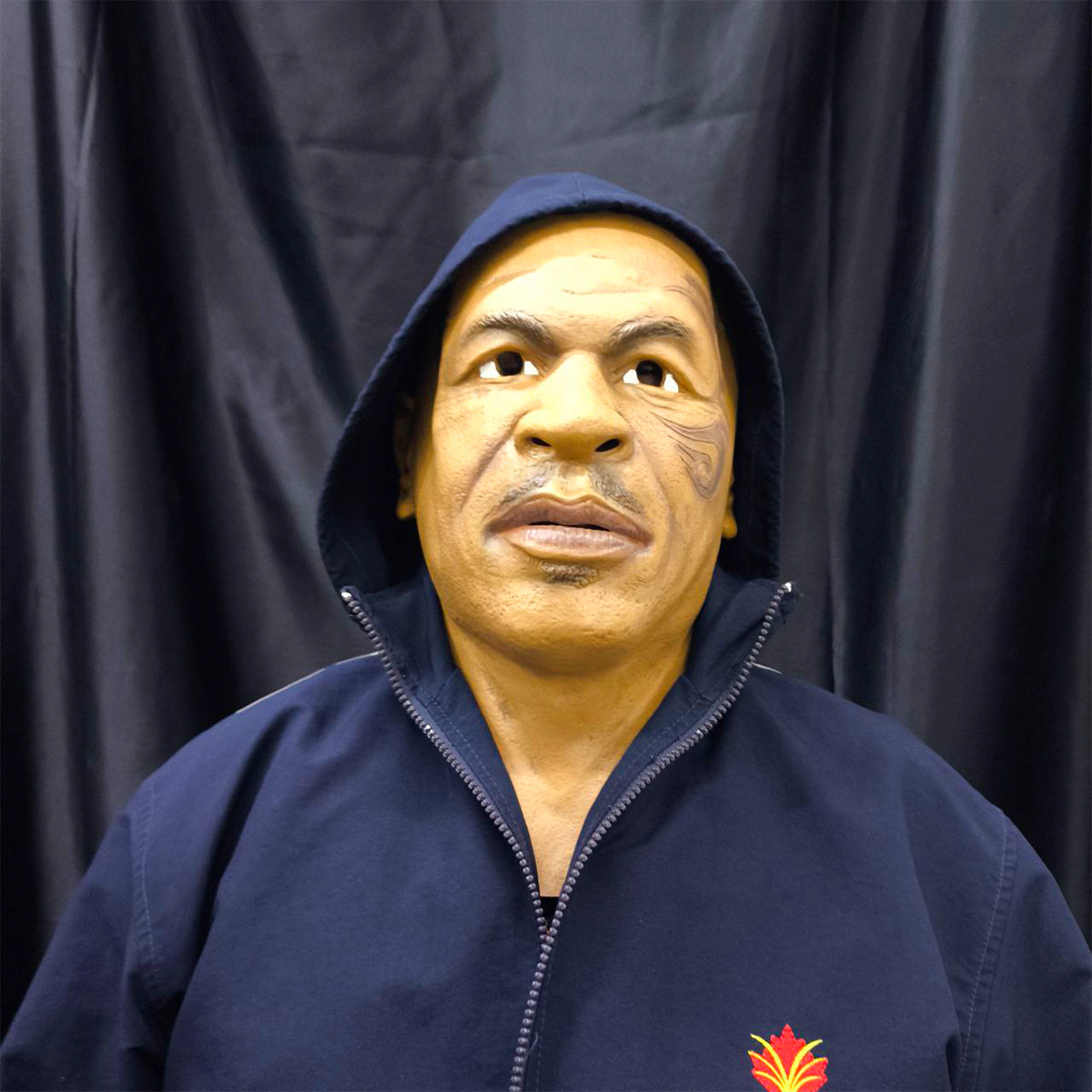 Máscara Mike Tyson de Látex Realista Halloween Boxeador MA-128
