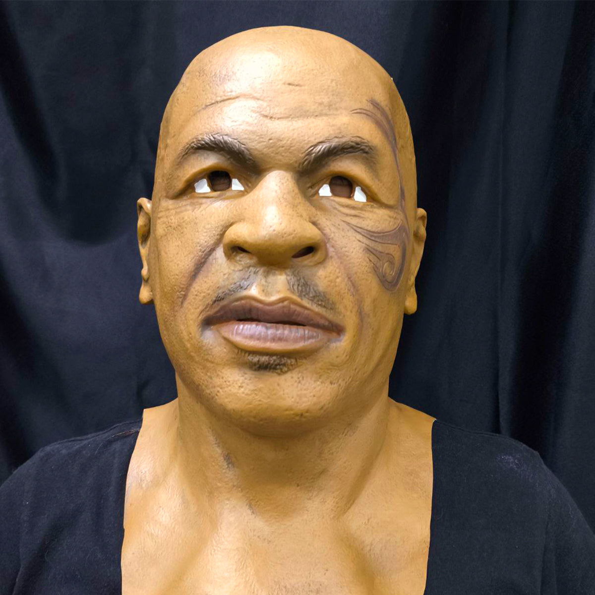 Máscara Mike Tyson de Látex Realista Halloween Boxeador MA-128