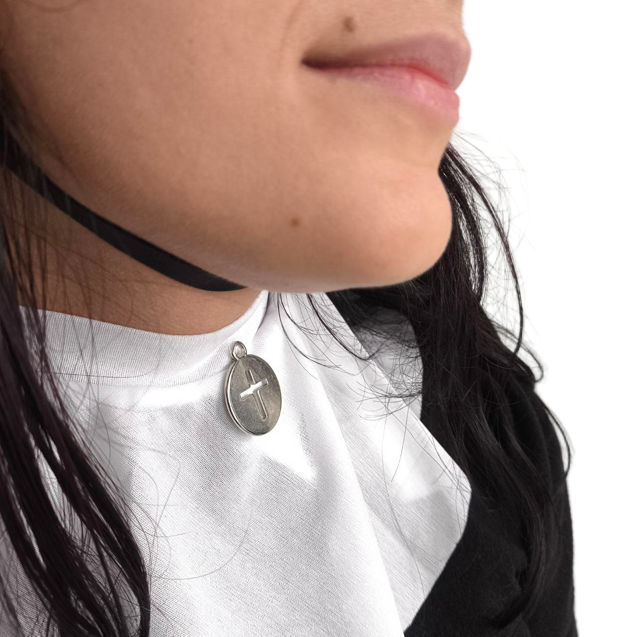 Set Disfraz Monja Oscura Halloween Mujer Sexy TC000199