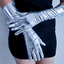 Guantes Largos Metálicos Halloween Disfraz MA-62