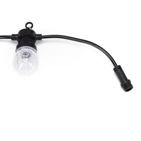 Luces LED Esfera De Cristal 5 Metros Bombillo Cristal Decoración Guirnalda Navidad 23-10C