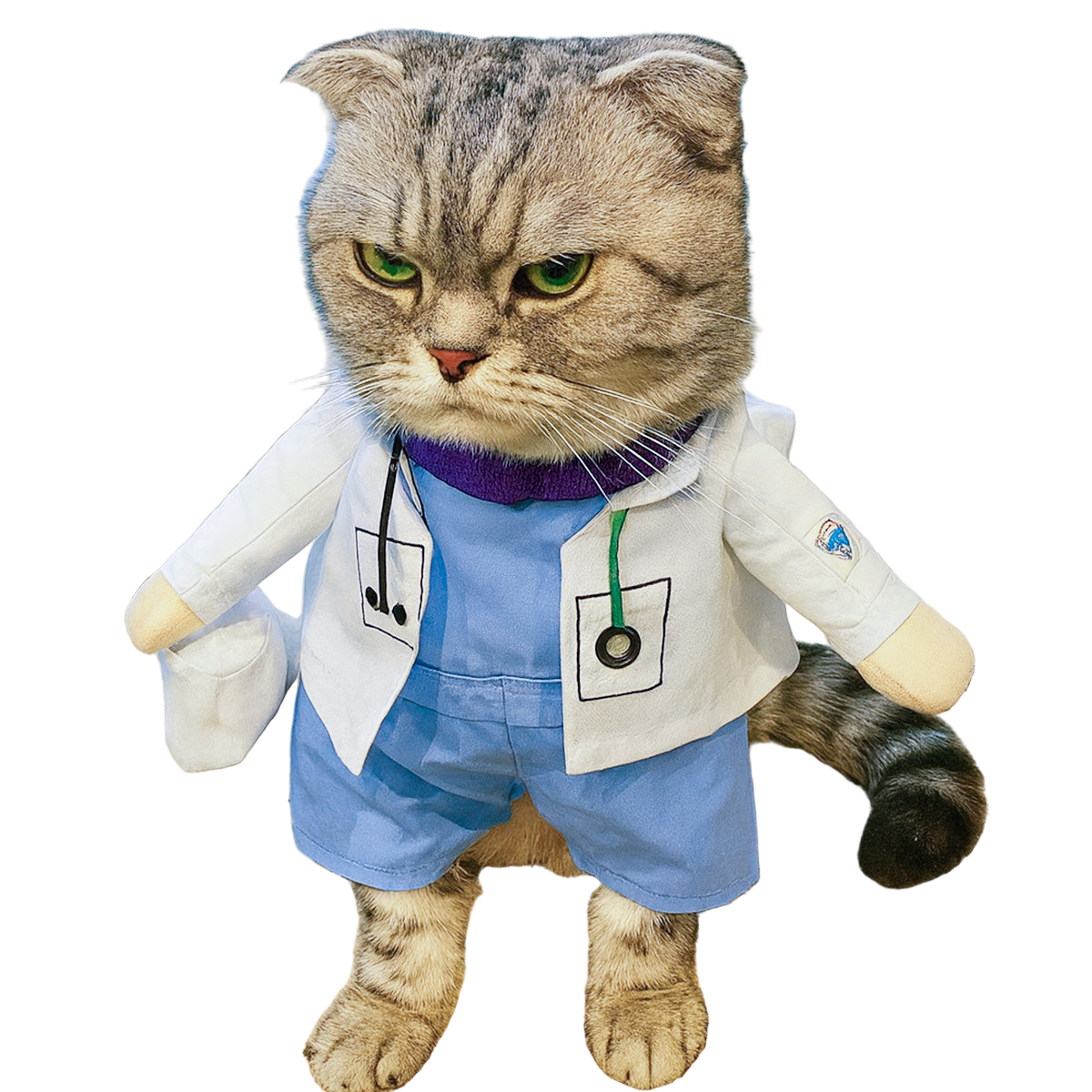 Disfraz Para Mascotas De Doctor Halloween Doctora PR396