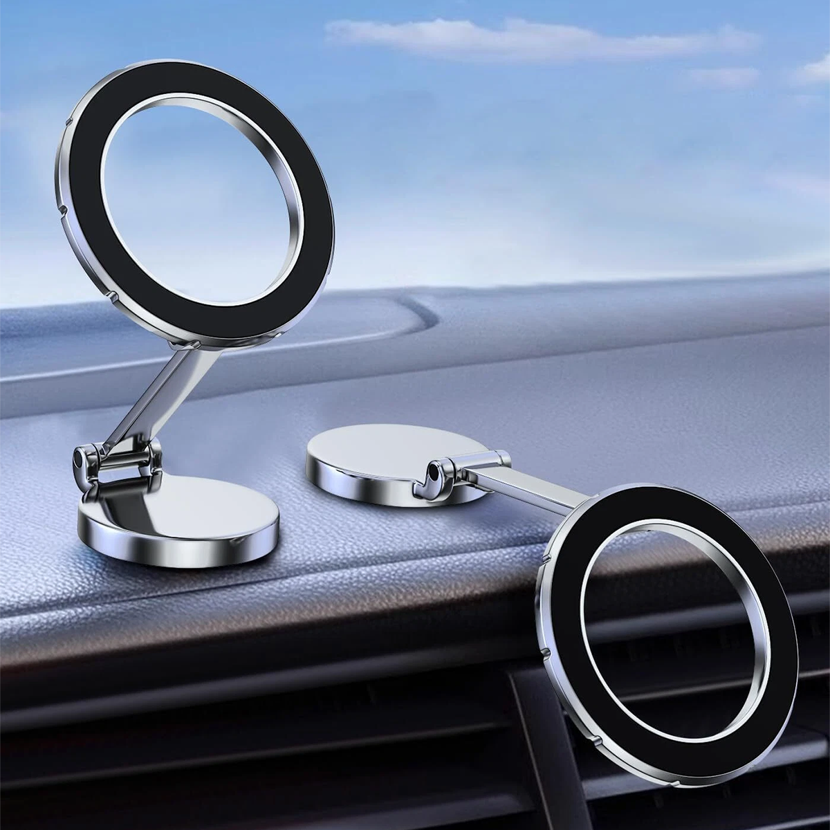 Soporte Magnético Giratorio 360° para Celular Universal Carro A-1150
