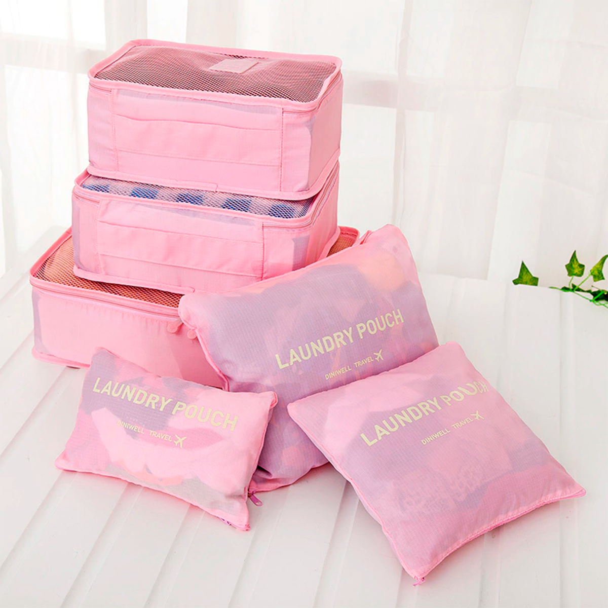 Organizador De Maleta Viajero Bolsos x6 Equipaje GM1911-211