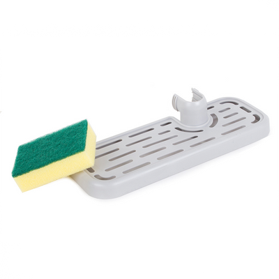 Portaesponja Escurridor para Grifo de Cocina Organizador de Fregadero VELEKA-840