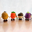 Monedero De Silicona Kawaii Comida Portaobjetos Colgante QBT133