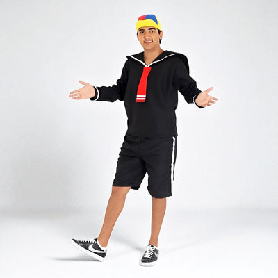 Disfraz De Quico Para Niño y Adulto Carnaval Halloween DSKIK05