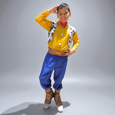 Disfraz De Vaquero Woody Para Niño Y Adulto Carnaval Halloween DSWOD